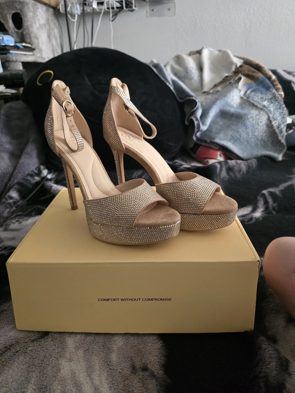Cosy Island Platform Stiletto Sandals - Women's 8.5